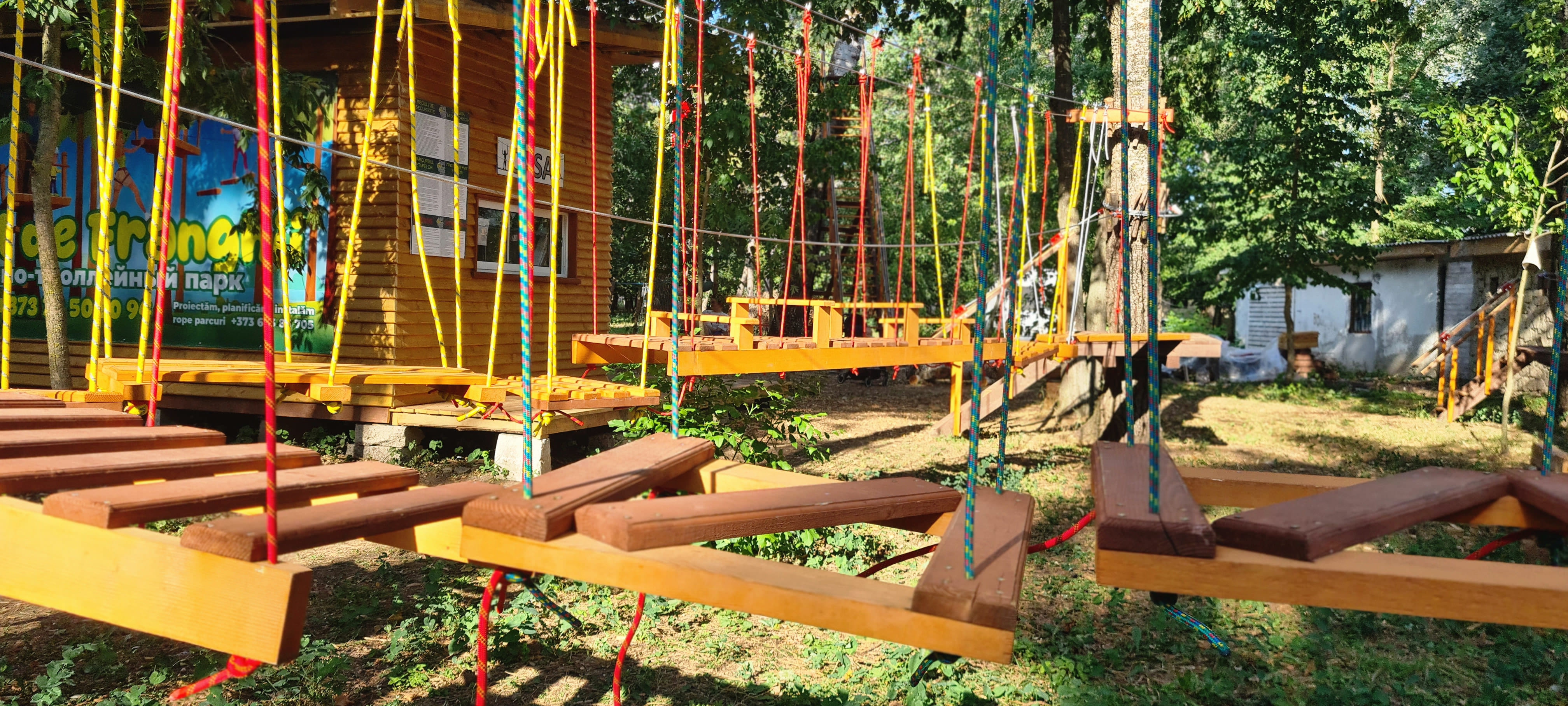 Green Trolley Park - Trasee